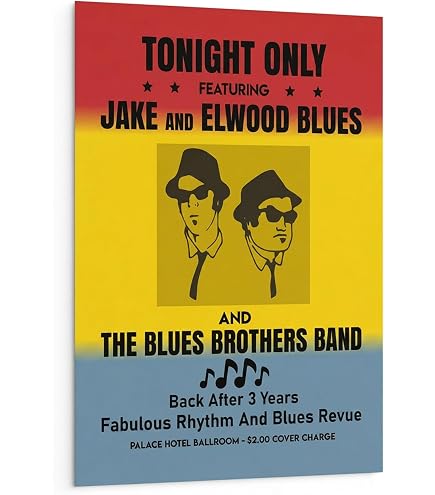 Amazon.com: BLUES BROTHERS POSTER (24